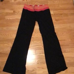 Lululemon straight leg tights.